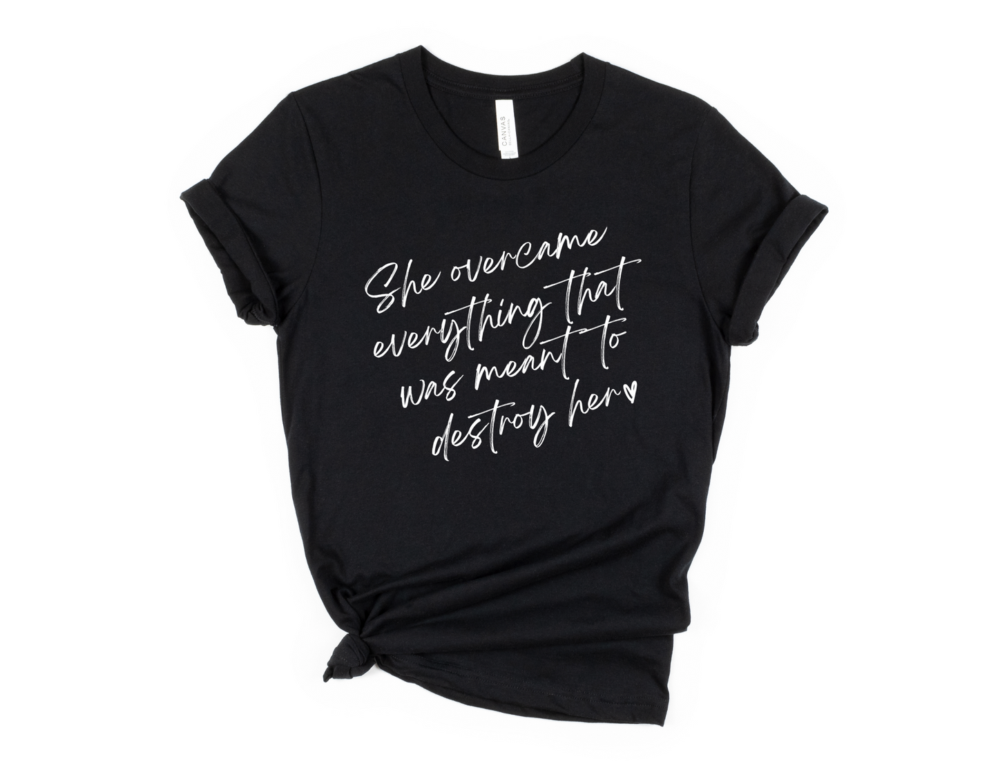 She Overcame - Unisex T-Shirt